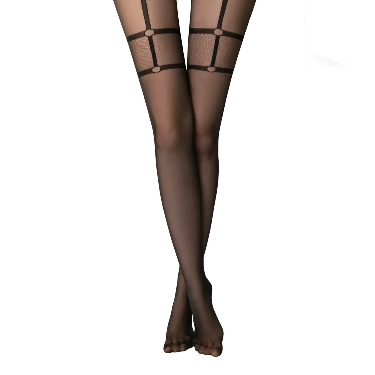 Fantasy Tights Conte Instinct – Imitation of Stockings with Garters