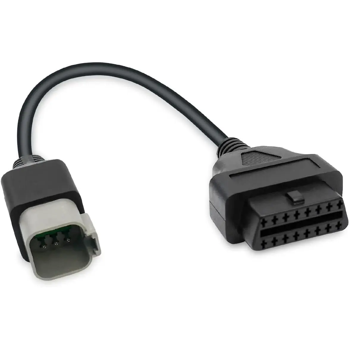 6 Pin OBD Diagnostic  Adapter, CAN OBD2 OBDII Diagnostic Tool Fit for BRP  ATV UTV   Clut, 6Pin to 16Pin