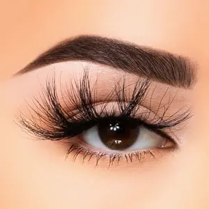 Beauty Creations Happy Hour 35MM Faux Mink Eyelash Lash Extensions, Cosmetic Makeup False Lashes