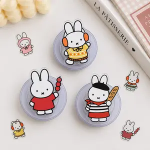 Cute Miffy Bunny Magsafe Phone Grip Set – Magnetic Pop Socket & Kickstand – Kawaii Gift
