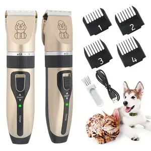 Pet Electric Clipper Set for Dogs and Cats, Specialized Grooming Tools for Teddy Breeds, Perfect Christmas Gift for Pet Owners, Grooming Trimming Tool