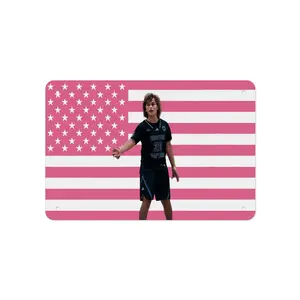 Nelson Neumann Printed Metal Painting for Garage, Home, Cafe, Bar, Bathroom Wall Decoration Premium Sign 8x12 In