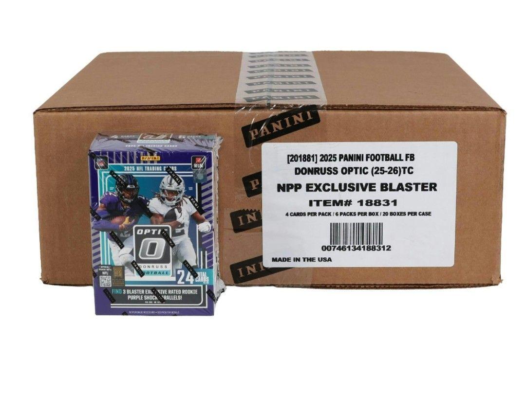 (#906) 2025 OPTIC FOOTBALL BLASTER SEALED CASE