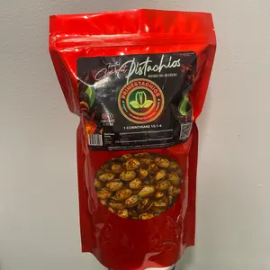 2 LBS ORIGINAL SPICY • GARLIC • CHILE ARBOL LIME AND SEA SALT PRIMESTACHIOS .