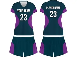 SGS Custom Simple Design Adult Youth Unisex Long Sleeve Volleyball Uniform Orange Personalized with Team Name & Number 23 Moisture-Wicking Technology for Autumn