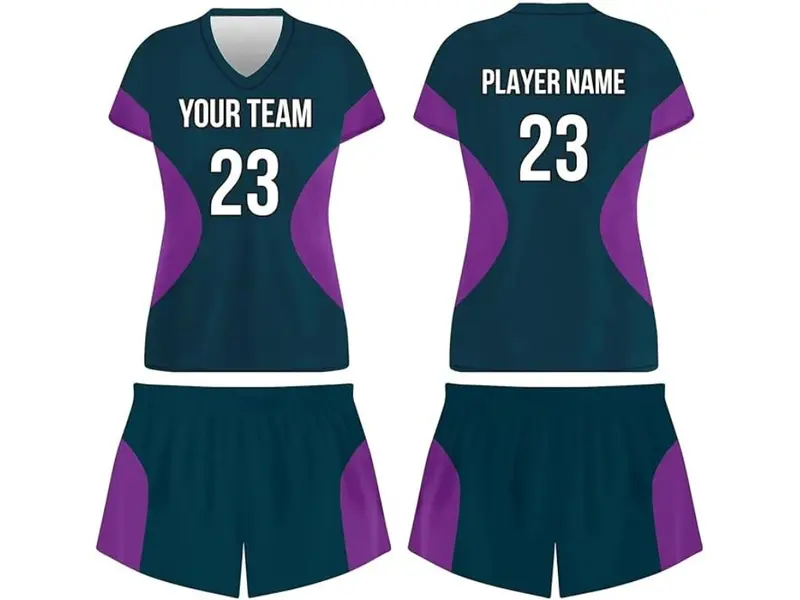 SGS Custom Simple Design Adult Youth Unisex Long Sleeve Volleyball Uniform Orange Personalized with Team Name & Number 23 Moisture-Wicking Technology for Autumn