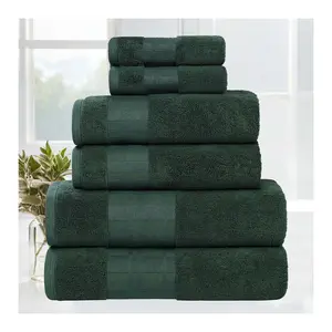 Superior Larissa Cotton 6-Piece Ultra-Soft Towe l Set