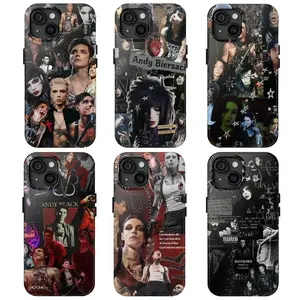 Andy Biersack Veil Brides Tough Phone Case BVeil Brides Tour 2026 HY788 | Phone Case Suitable for iPhone 17-11 Pro Max/Plus and  Samsung Galaxy S23-25