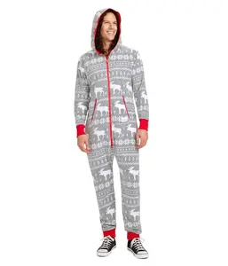 Men's Grey Moose Jumpsuit