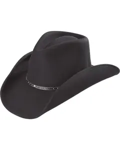 Cody James Unisex Wool Cowboy Hat - Bbcjdf164-Blk