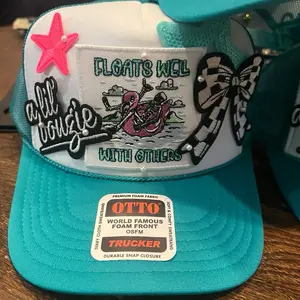 Set of 3 "floats well w other's" Trucker Hats