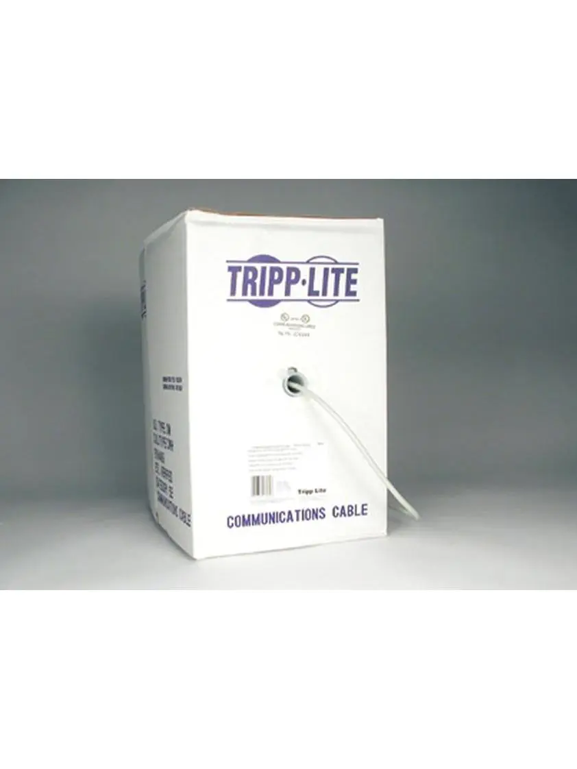 TRIPP LITE Cat 6 Gigabit bulk solud Cable N222-01K-GY