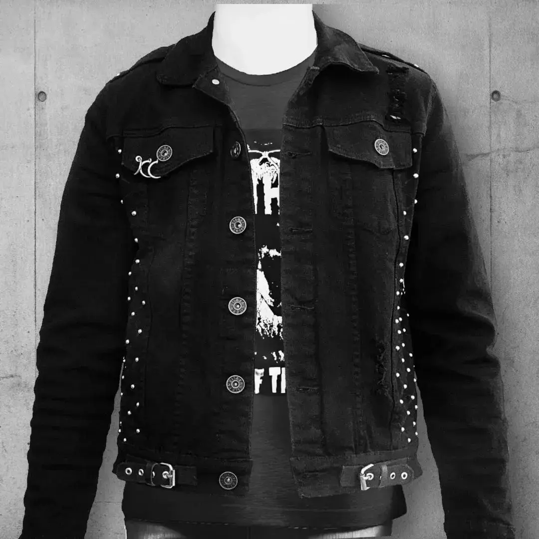 Underground U.K. Punk Rocker Denim Jacket