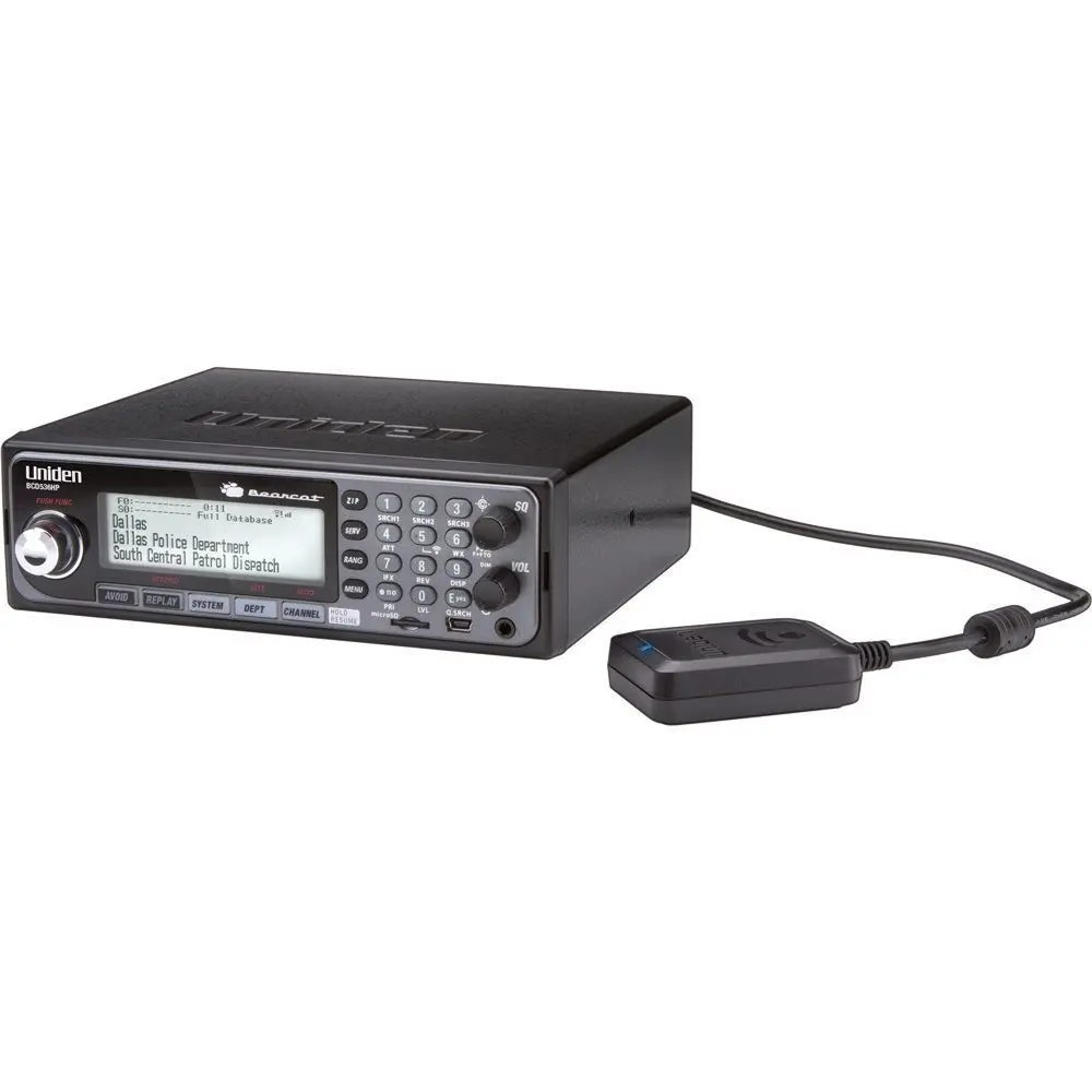 Scanners - Uniden BCD536HP P-25 Phase II TDMA Digital Self Programming Wi-Fi Police Scanner