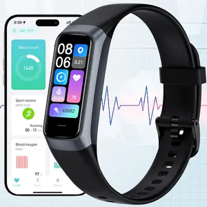 Fitness Tracker Watch, Smart Watch with Blood Pressure Heart Rate Sleep IP67 Waterproof Health Watches Fitness Activity Tracker Step Calorie Counter Pedometer Watches for Men Women Android iOS Phone2026