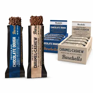 Barebells Chocolate Dough & Caramel Cashew - Protein Bar Bundle