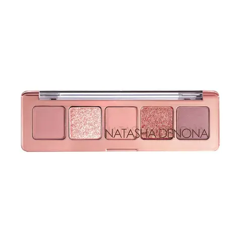 Natasha Denona Mini Starlette Eyeshadow Palette - Assorted Shades for Makeup Blend Cosmetic Multicolor Glitter