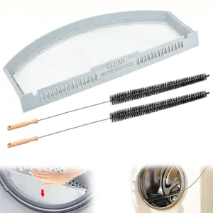 Dryer Lint Screen Filter Replacement for GE Dryer, Stainless Steel Metal Screen with Cleaner Kit Brush