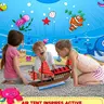 SKYWIN Air Tent Fort Playhouse for Kids -Inflatable Kids Fort Sets Up and Stores Away in Seconds kids tent toys play tent