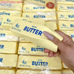 5.51 Inch ASMR Butter Squishy Stick - Super Soft Slow-Rise Fidget Toy Stress Relief Fidgeting, Desk Stress Relief, Decompression Squeeze