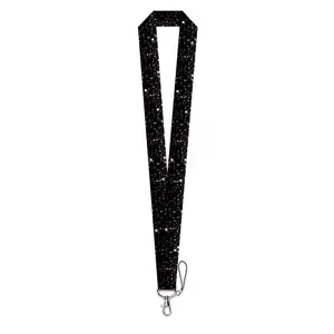 Sparkle Pattern ID Lanyard, Student Bus Card Holder Strap, Suitable for Doctors Nurses Students Teachers Ids Badges Gifts Daily Use