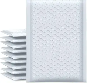 Boxing Place Bubble Mailer 6x10" Pack White Bubble Mailers Usable Size 6x9" Self Seal Padded Mailing Envelopes Opaque Bubble Padded Mailer for Small Business Mailing Jewelry Makeup Small Items