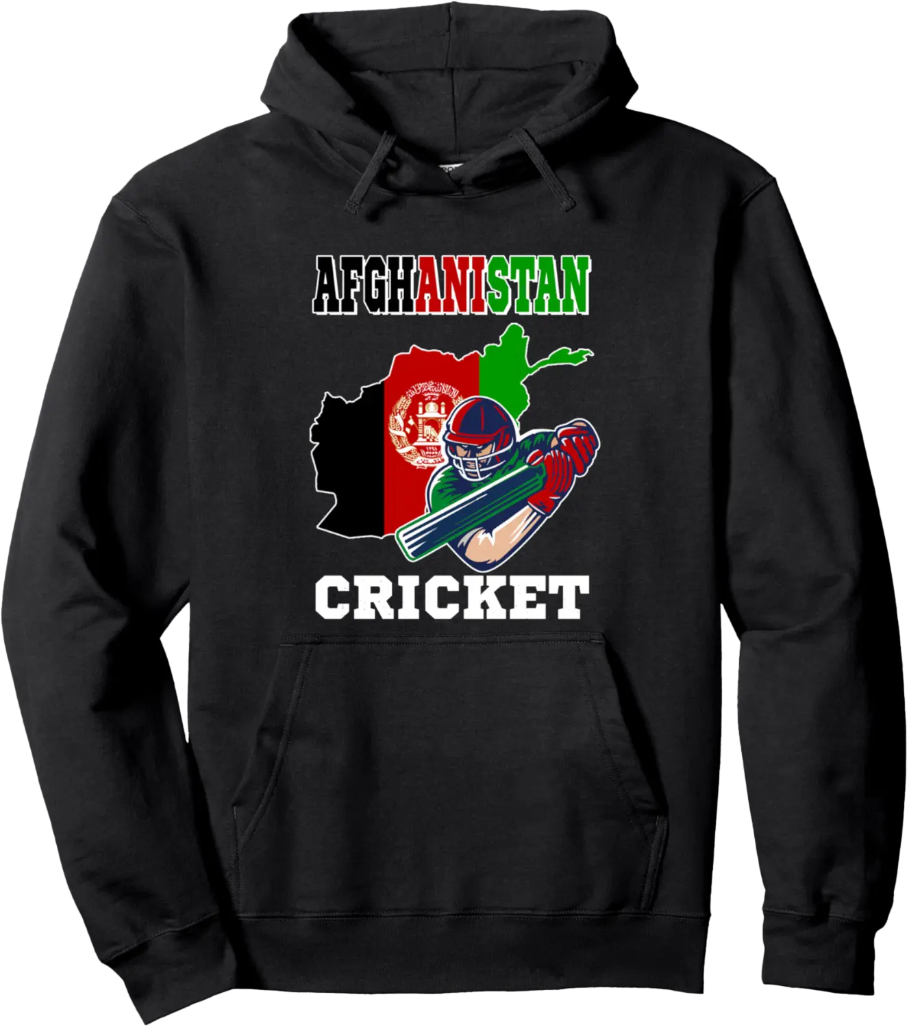 Afghanistan Cricket Player Flag Jersey Afghan Sports Pullover Hoodie - Nicketanic Shop 55B0BJMSCPFZ