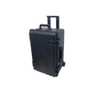 TZ Case  Cape Buffalo Wheeled Water Resistant Utility Case, Black - 13.375 x 16.5 x 24.625 in.