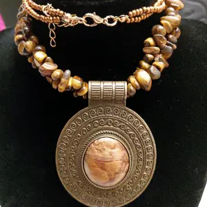 Tiger's Eye Necklace - Handcrafted with Premium Quality Beads and Unique Pendant for Everyday Elegance