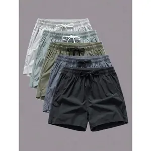 Men’s Boyfriend-Style Quick-Dry Sports Shorts for Running/Training/Fitness, Unisex Outdoor Beach Shorts