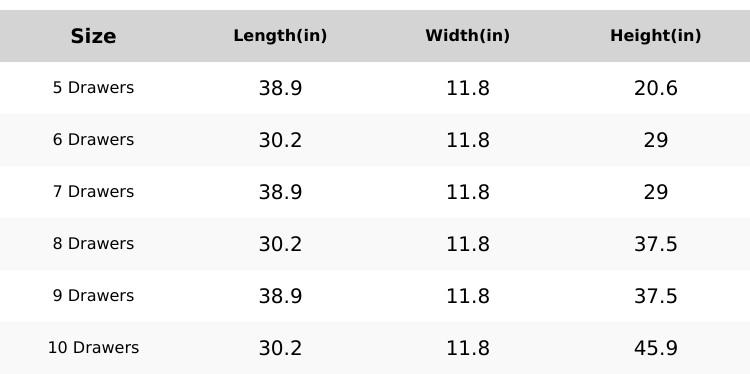 SONGMICS Cupboards Cabinets Dresser - Fabric Storage Tower, Bedroom Organizer, Chest of Drawers for Closet, Entryway, Versatile Design