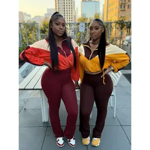 summer autumn clothes 2025 new Women Clothes Two Piece Tracksuits Sets Clothing 2 Piece Set Women Slim Yoga Pants Suit Set