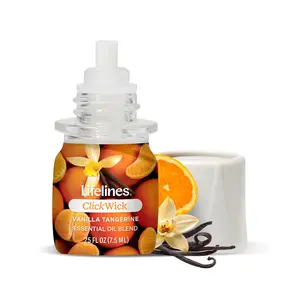 Lifelines Clickwick | Vanilla Tangerine Essential Oil Fragrance Refill For Lifelines Products