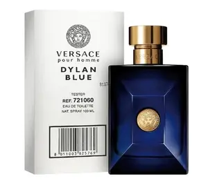 Versace Dylan Blue Tester 100ml Eau De Toilette for Men Classic Signature Scent Regular Edition