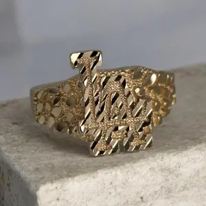 Gold Nugget Ring - Unisex