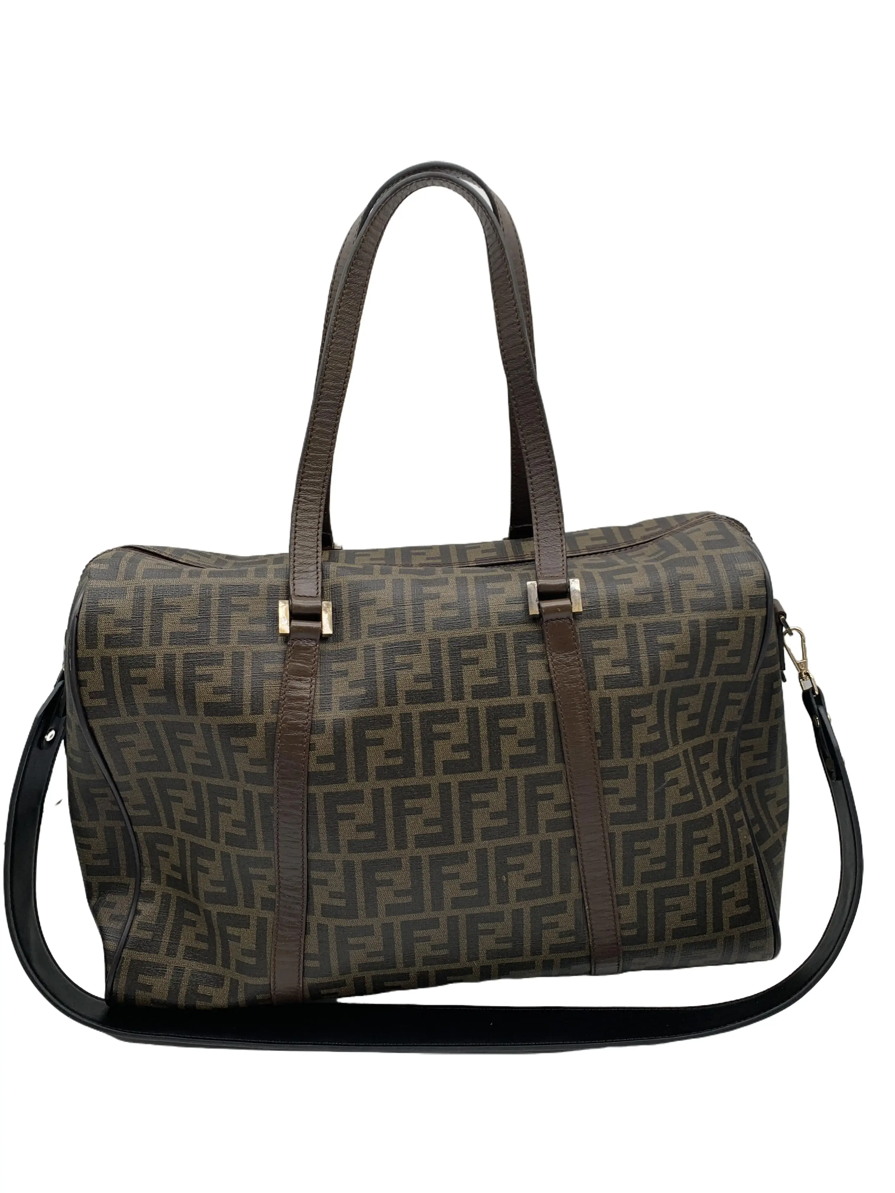 Pre-owned FENDI FF Monogram Handbag/