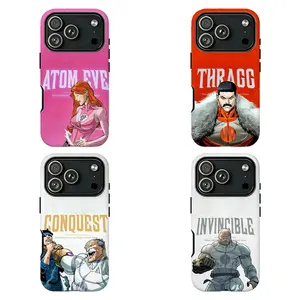 Invincible Superhero Phone Case ,Comic Lover Gift, for iPhone 17 16 15 14 13 12 11 Pro Max X XS for Samsung S21 S22 S23 S24 S25 S26 Plus Ultra,The Best Gift for Yourself, Friends, and Family, Phone Accessories