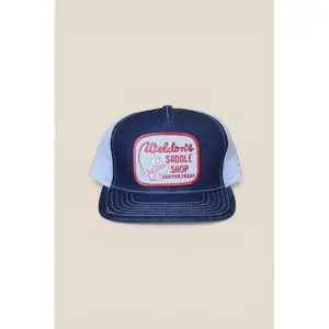 Weldon's Hat - Denim Mesh