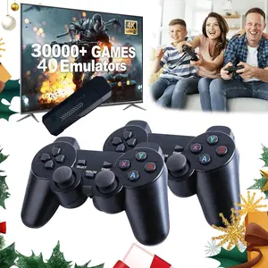X2 Pro Wireless Retro Gaming Console, 30000+ Games, Supports 3D & 4K HD Output, Includes 2.4GHz Controller, Perfect Gift for Holidays