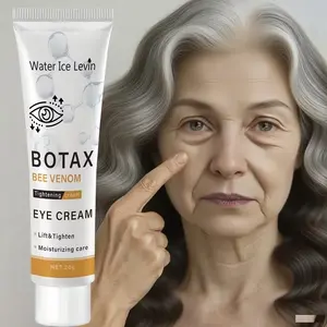 Bee Venom Eye Cream (with Hyaluronic Acid and Collagen) - Moisturizing, Firming, Hydrating, Brightens the Eye Area, Gel Texture, Suitable for All Skin Types, A Daily Skincare Essential