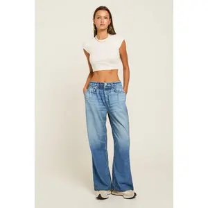 Denim French Terry Pants Denim French Terry Pants