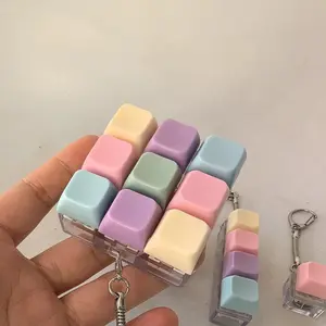Fidget Keyboard Keychain Charm - Stress Relief Toy with Mini Keyboard Buttons, Multi-Pack Options for Kids & Adults