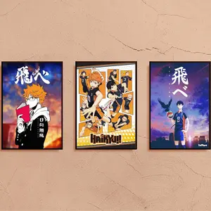 Haikyuu 9 Poster Prints  Classic Retro Vintage Posters Room Home Decor - Hinata Shoyo