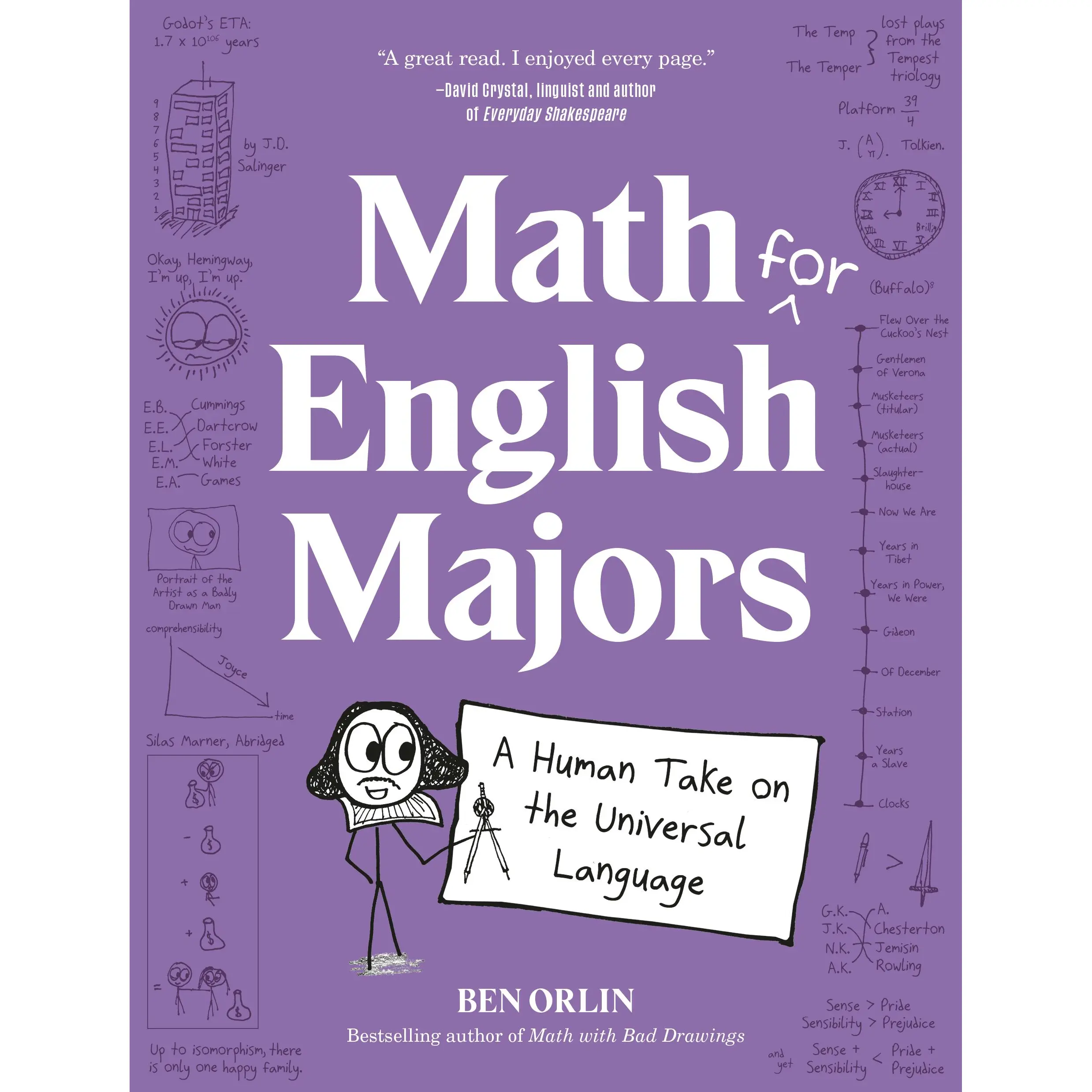 Math for English Majors by Ben Orlin [Hardcover Book]