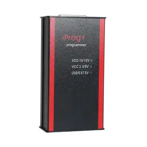 Iprog+ Pro All-in-1 Car Code Reader & Scanner (Latest V87) - Compact, Portable, Supports IMMO, Mileage Correction, AI, All-In-One