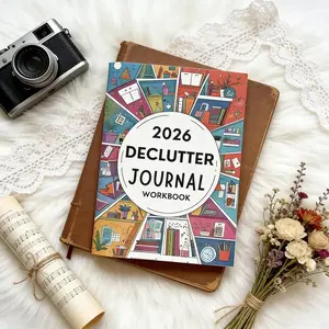 30 Day Declutter Challenge Journal 2026 – Home Organization & Cleaning Planner, Step-by-Step Checklist Workbook, ADHD Friendly Productivity & Life Reset Tool