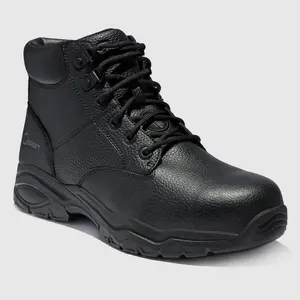 S Sport By Skechers Men's Steel Toe Leather Work Boots