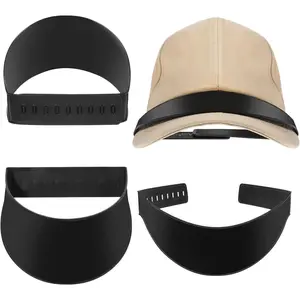 4 count Hat Brim Bender, Hat Shaper Hat  Tool Steamer, Hat Reshaper Easy Snap-On Plastic Shaping Band Lids Hats Tool Time For Hats Design