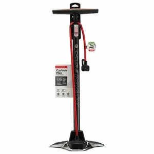 Schwinn Cyclone Max Floor Pump - Gray