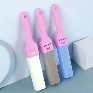 Cute Cartoon Design Toilet Brush, 1 Count Reusable Toilet Cleaning Brush, Household Cleaning Tool for Bathroom & Pool, Bathroom Brush Cleaner